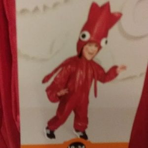 Red Squid 18 to 24mont Toddler Halloween Costume